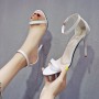 New Sexy Thin Heels Party Shoes Sandals Female Open Toe Strippers heels