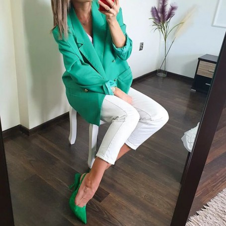 Slingback High Heels Women Stiletto Ladies Green Weddings Pump Heels