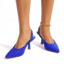 High-heeled Shoes Pointed Toe Back High-heeled Colorful Diamond Bright Women's Shoes