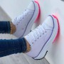 Platform Shoes for Women Sneakers Women Shoes Female Canvas Tennis Ladies Chunky Lace Up Shoe Zapatillas Mujer Tenis Feminino