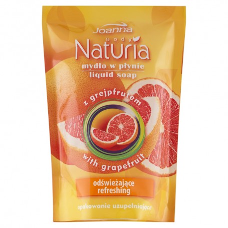 Naturia Body mydło w płynie opakowanie uzupełniające z grejp