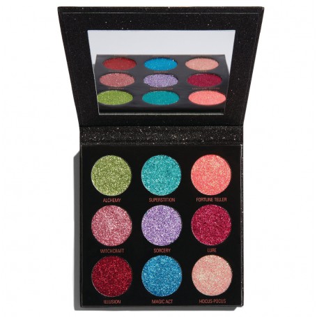Pressed Glitter Palette paleta prasowanych brokatów Abracadabra