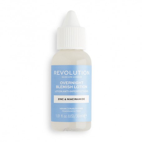 Skincare Overnight Blemish Lotion Zinc & Niacinamide punktowy pr