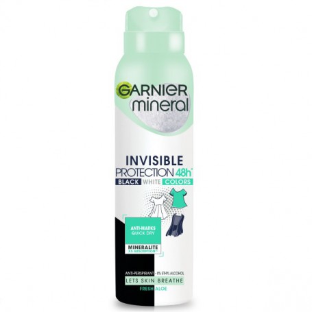 Mineral Invisible Protection Fresh Aloe antyperspirant spray 150