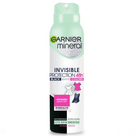 Mineral Invisible Protection Floral Touch antyperspirant spray 1