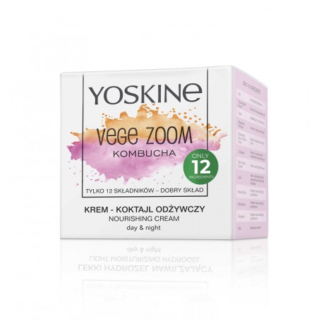 Vege Zoom krem-koktajl odżywczy na dzień i na noc Kombucha 50m