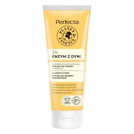 Planet Essence naturalny enzymatyczny peeling do twarzy z drobin