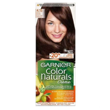 Color Naturals Creme krem koloryzujący do włosów 4.15 Mroźny