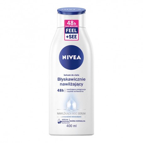 Błyskawicznie nawilżający balsam do ciała 400ml