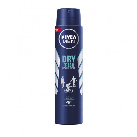 Men Dry Fresh antyperspirant spray 250ml