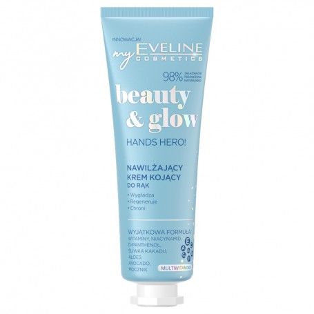 Beauty & Glow nawilżający krem kojący do rąk 50ml
