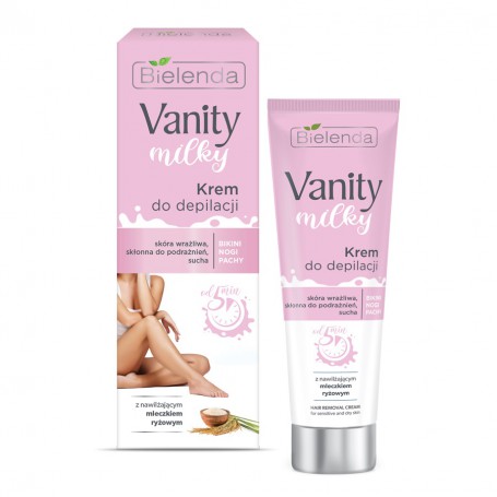 Vanity Milky krem do depilacji z mleczkiem ryżowym 100ml