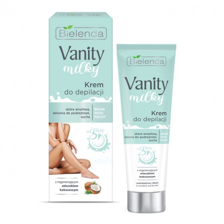 Vanity Milky krem do depilacji z mleczkiem kokosowym 100ml