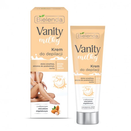 Vanity Milky krem do depilacji z mleczkiem migdałowym 100ml