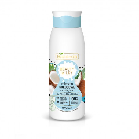 Beauty Milky mleczko kokosowe z prebiotykiem do pielęgnacji cia