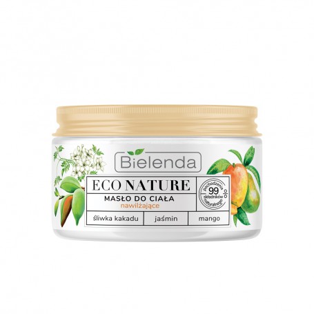 Eco Nature masło do ciała nawilżające Śliwka Kakadu & Jaśm