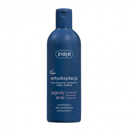 Jagody Acai nawilżający żel z balsamem pod prysznic 300ml