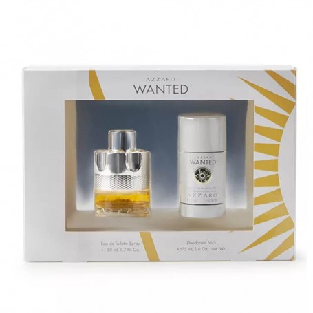 Wanted zestaw woda toaletowa spray 50ml + dezodorant sztyft 75ml
