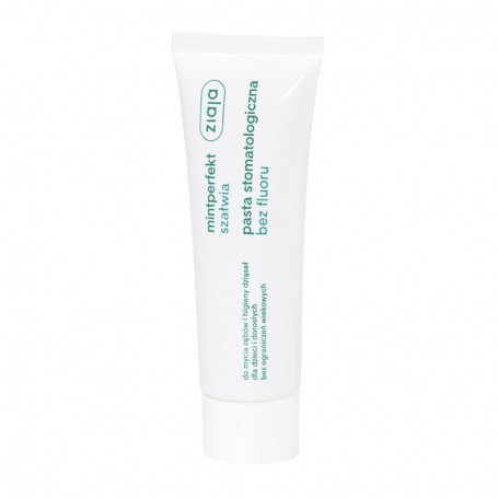 Mintperfekt pasta stomatologiczna do zębów szałwiowa bez fluo