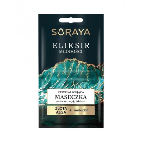Eliksir Młodości rewitalizująca maseczka na twarz szyję i de