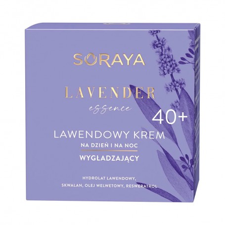 Lavender Essence 40+ lawendowy krem wygładzający na dzień i n