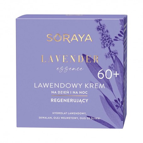 Lavender Essence 60+ lawendowy krem regenerujący na dzień i na