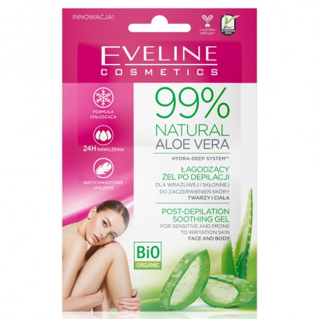 99% Natural Aloe Vera żel po depilacji 2x5ml