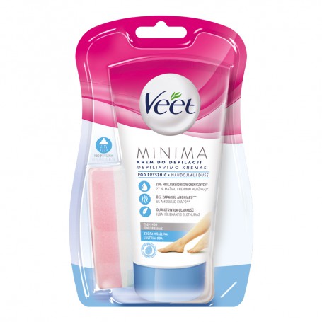 Minima krem do depilacji ciała pod prysznic skóra wrażliwa 13