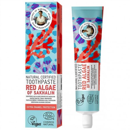 Natural Toothpaste naturalna pasta do zębów Czerwona Alga z Sa