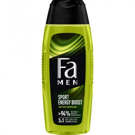 Men Sport Energy Boost żel pod prysznic z formułą 3w1 o zapac