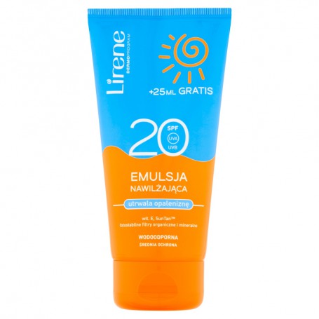 Sun emulsja nawilżająca utrwalająca opaleniznę SPF20 175ml