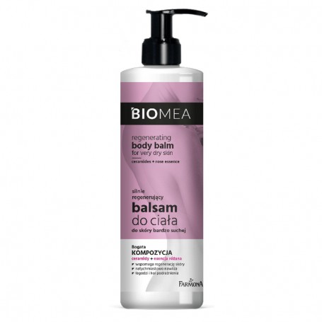 Biomea silnie regenerujący balsam do ciała do skóry bardzo su