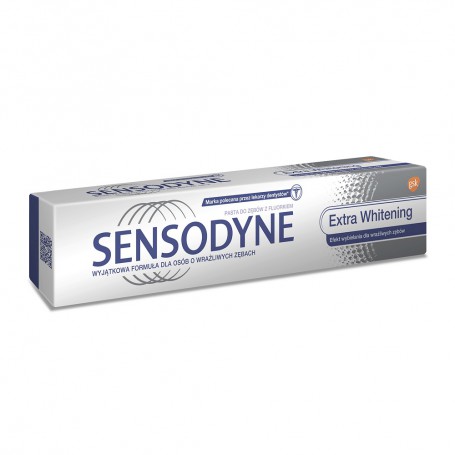 Extra Whitening pasta do zębów z fluorkiem 75ml