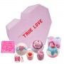 True Love Gift Box zestaw kosmetyków Kula Musująca 3szt + Myde