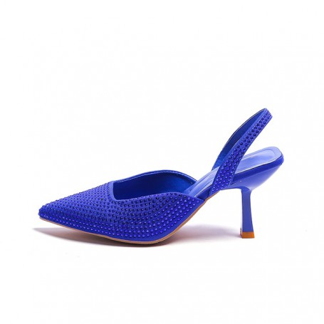 Women's Sandals Pointed Toe High Heels Back Strap