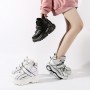 Women's Pumps Chunky Sole Sneakers Thick Heel Shoes