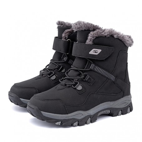 Boys/Girls High Quality Snow Boots Cotton Shoes Leather