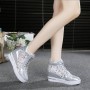 Women's Wedge Platform Sneakers Shoes