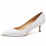 Women's Comfortable Shoes Genuine Leather Thin High Heels