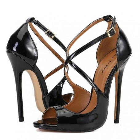 Women's Sandals Patent Leather Sexy High Heels