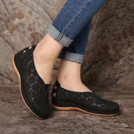 Women's Sandals Wedge Retro Shoes