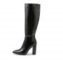 Women's Knee High Boots Sexy Pointed Toe Square Heels