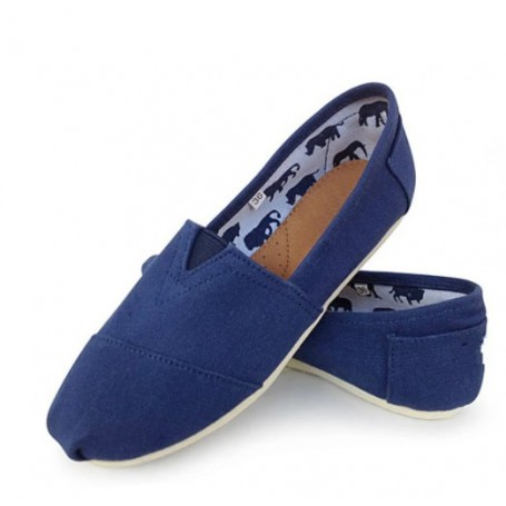 Men's Canvas Fabric Loafers Shoes