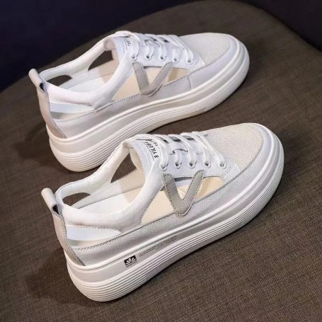 Women's Sneakers Lace-Up Casual Shoes