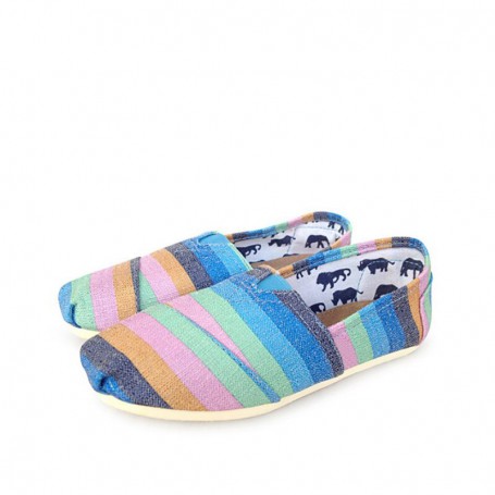 Women's Flat Canvas Casual Fabric Shoes