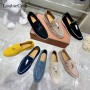 Women's Flat Shoes Loafers Slip-On Causal Soft Sole