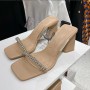 Women's Sandals Fashion Bling Strap