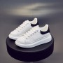 Women's Leather Platform Sneakers Casual Shoes