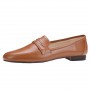 Women's Flat Leather Loafers Slip-On