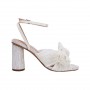 Women's Elegant Sandals Dress Party Butterfly Knot Peep Toe